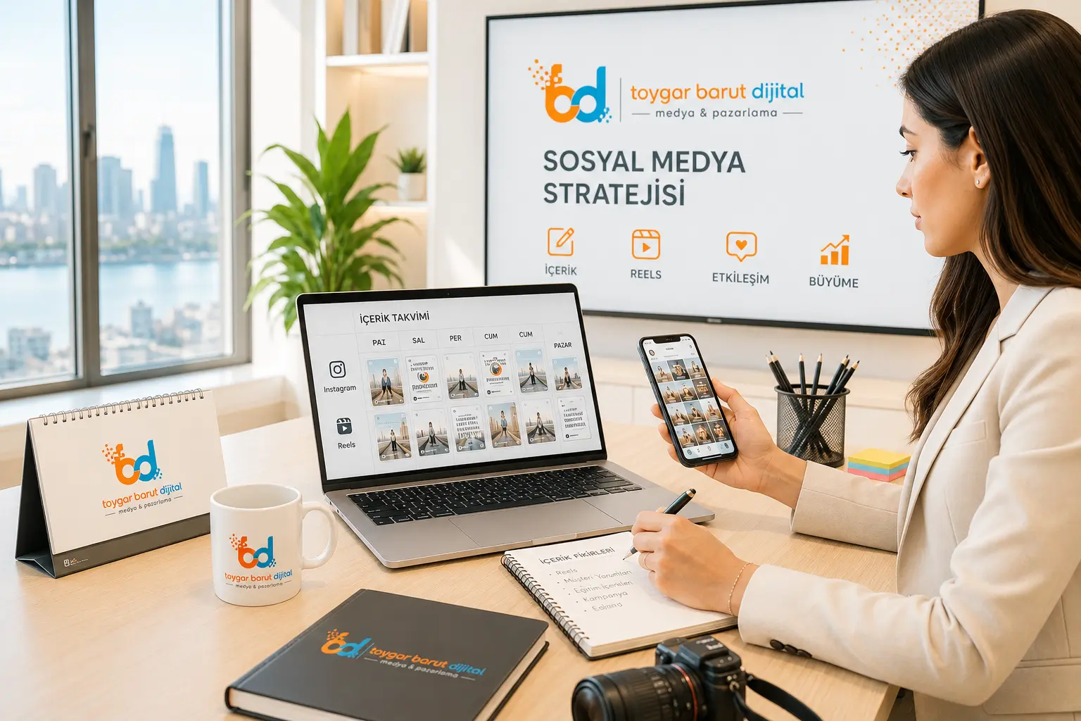 Sosyal medya içerik stratejisi ve kampanya planlaması