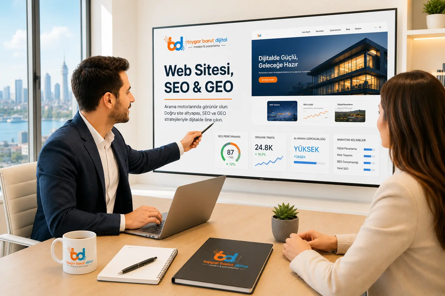 SEO ve GEO görünürlük stratejisi danışmanlığı